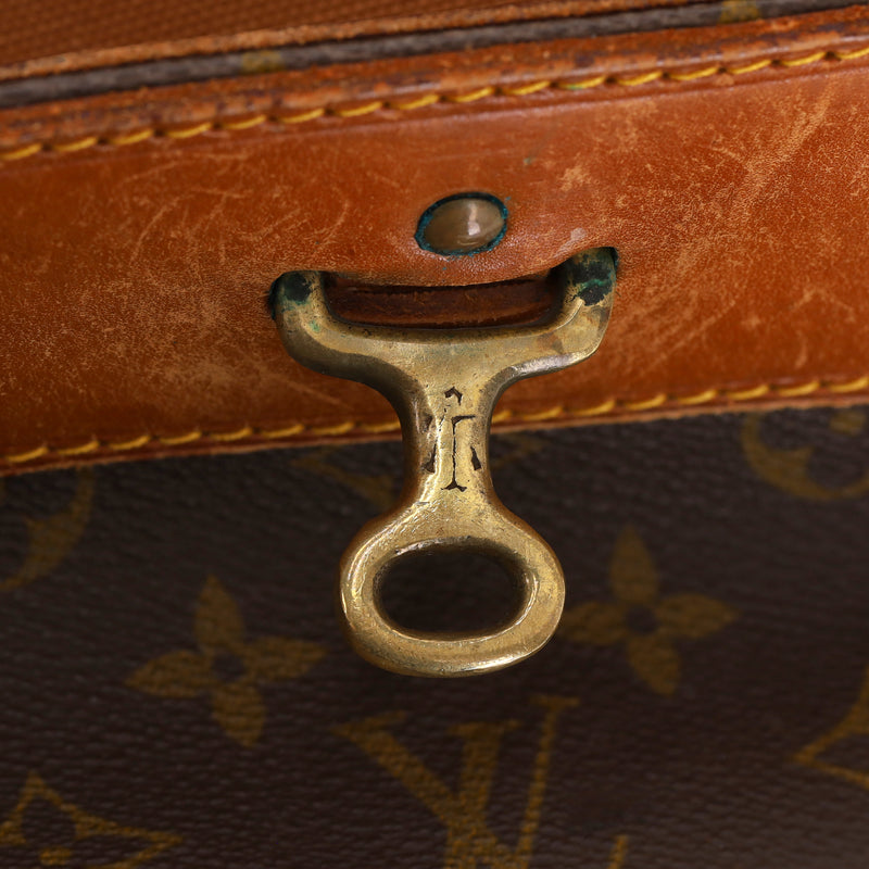 Louis Vuitton Vintage Monogram Canvas Steamer Travel Bag