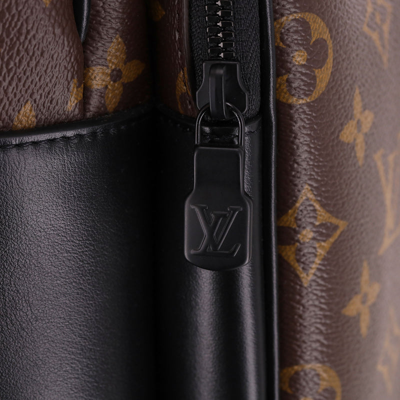 Louis Vuitton Monogram Macassar Dean Backpack With Leather Details