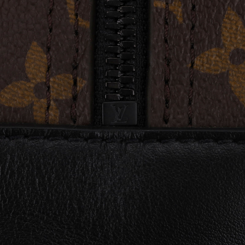 Louis Vuitton Monogram Macassar Dean Backpack With Leather Details
