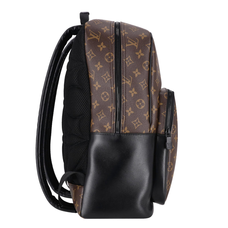 Louis Vuitton Monogram Macassar Dean Backpack With Leather Details