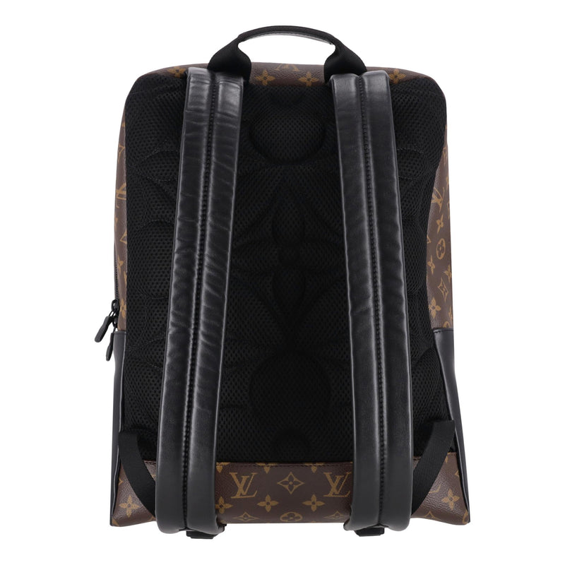 Louis Vuitton Monogram Macassar Dean Backpack With Leather Details