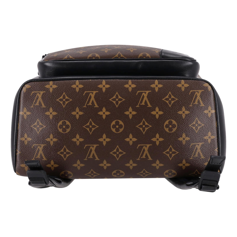 Louis Vuitton Monogram Macassar Dean Backpack With Leather Details