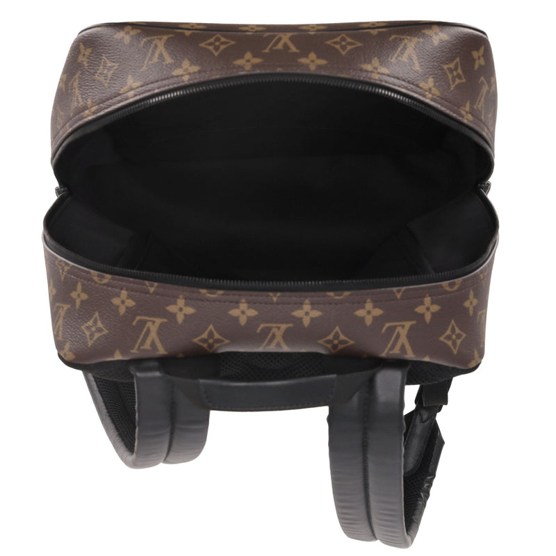Louis Vuitton Monogram Macassar Dean Backpack With Leather Details
