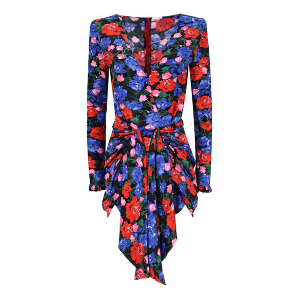 Magda Butrym Floral Silk Dress. Size 34FR