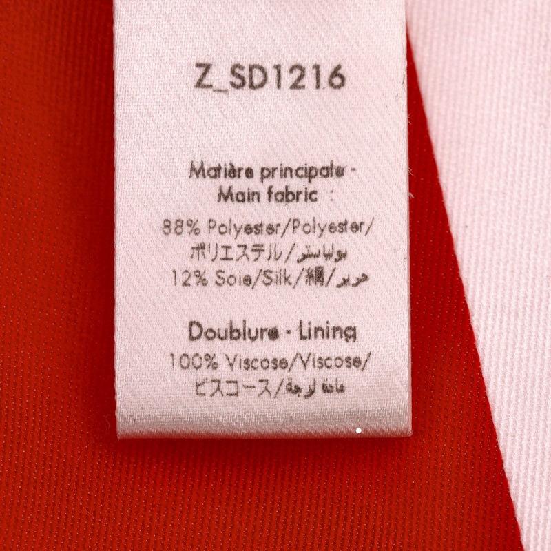 Maison Rabih Kayrouz Striped Silk Blend Tulip Dress. Size 38FR
