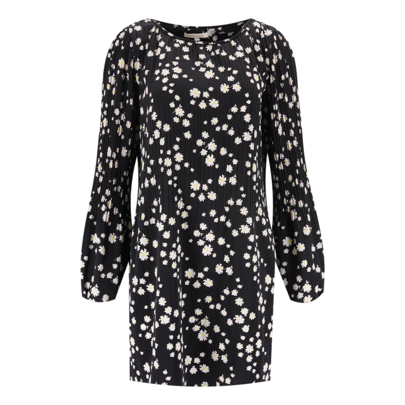 Maje Daisy Print Pleated Dress. Size 2