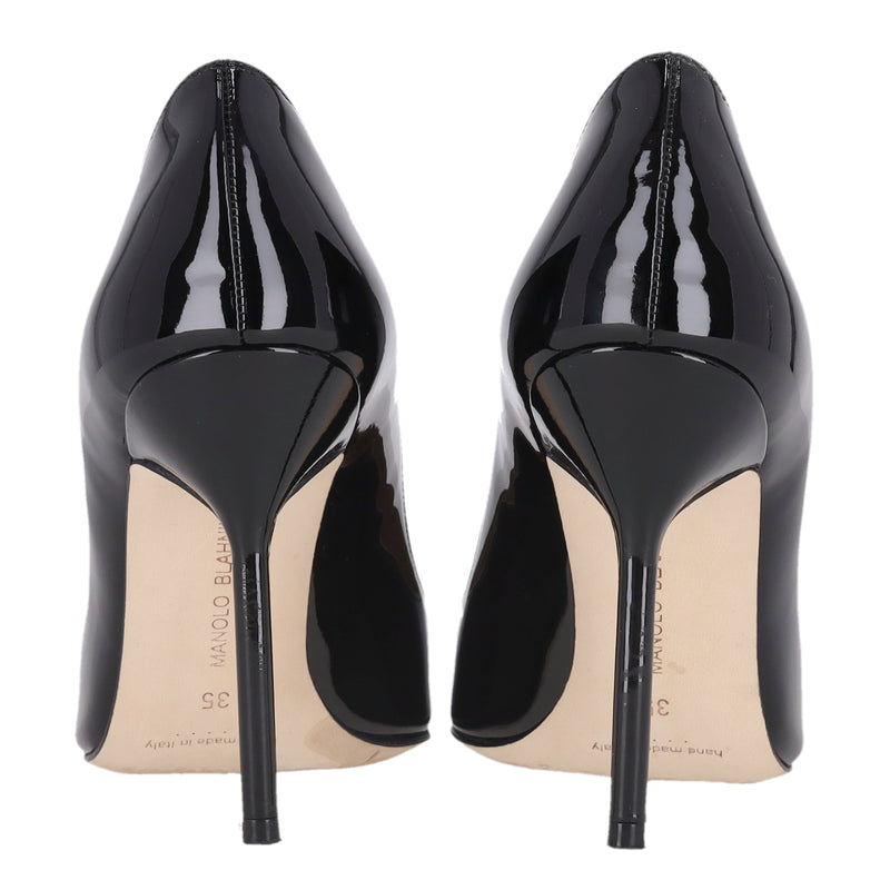 Manolo Blahnik BB Patent Leather Pumps.Size 35