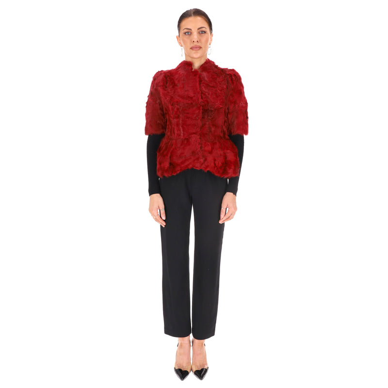 Marni Persian Lambskin Jacket. Size 40IT