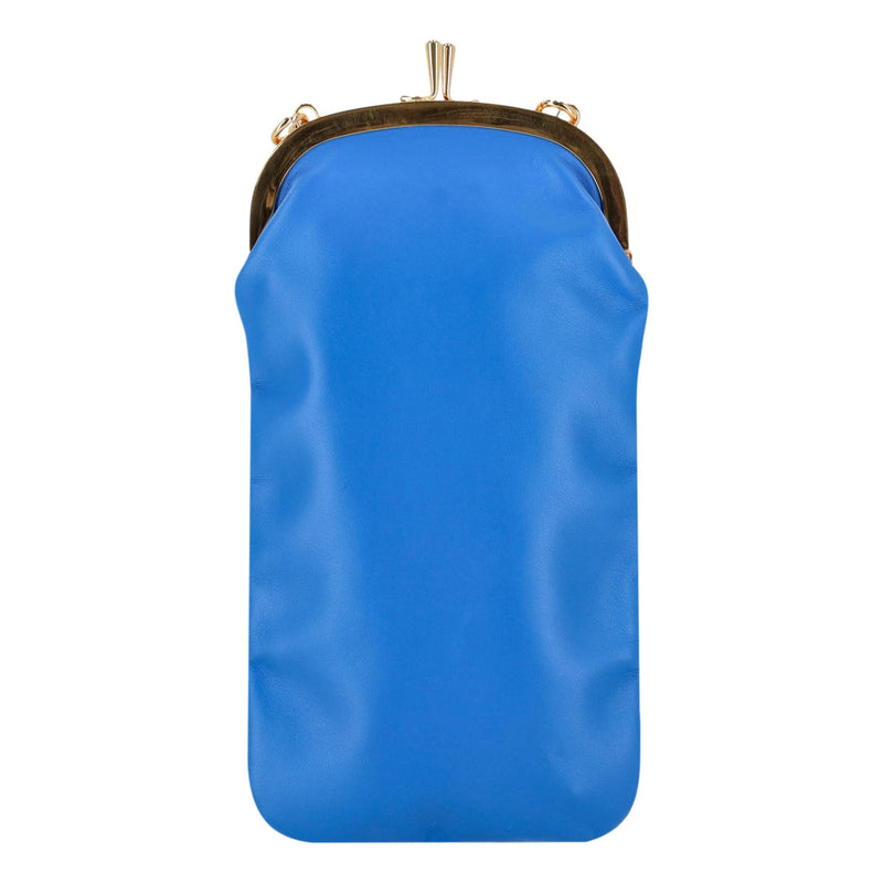 Marni Two-Tone Leather Phone Pouch/Bag On A Chain