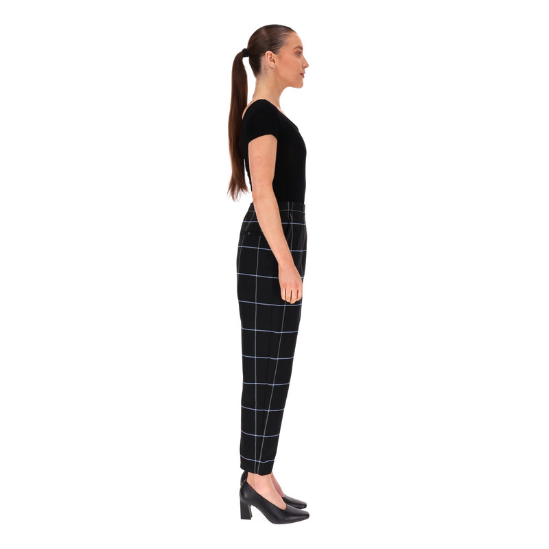 Marni Checked Cotton Blend Trousers. Size 42IT