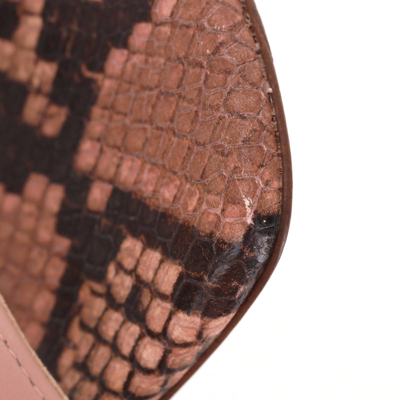 Massimo Dutti Snake Print Leather Sandals. Size 37