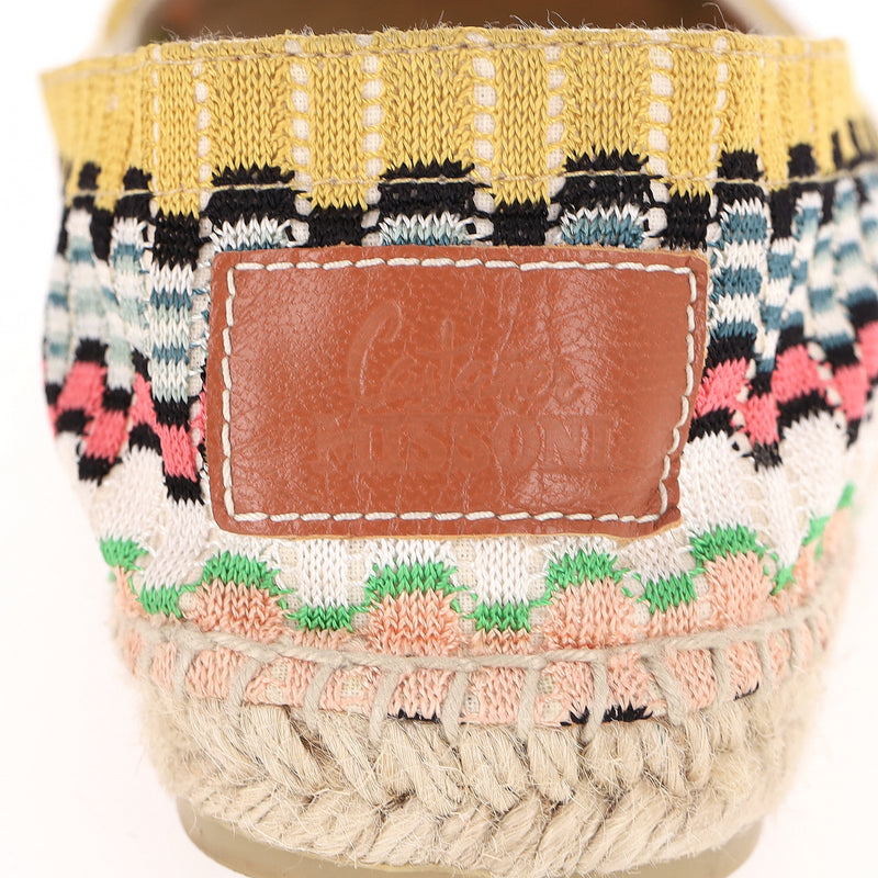Missoni x Castaner Kenda Crochet Espadrilles. Size 39