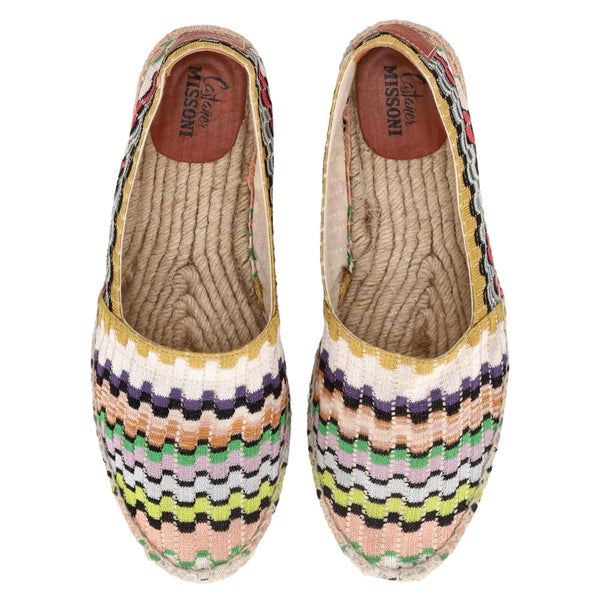 Missoni x Castaner Kenda Crochet Espadrilles. Size 39