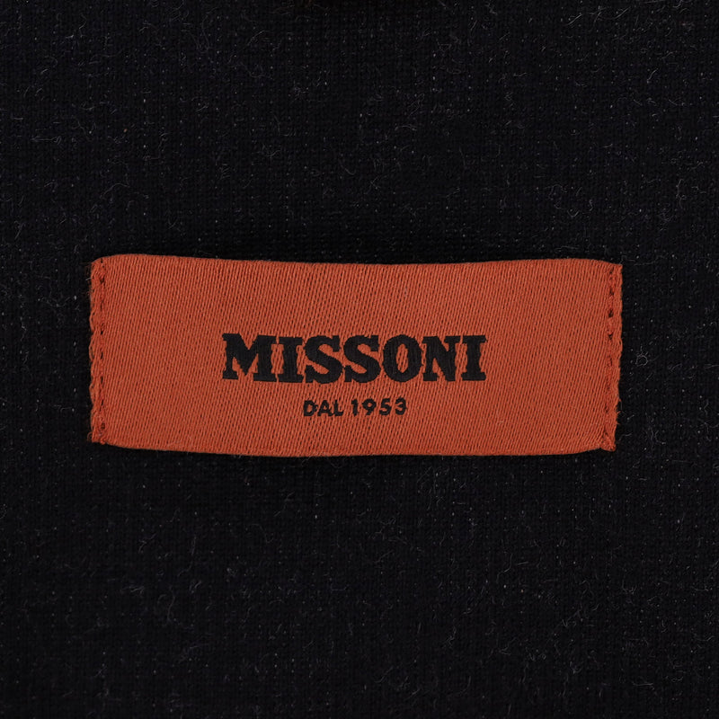 Missoni Space-Dyed Cotton Zipped Hooded Sweatshirt. Size M