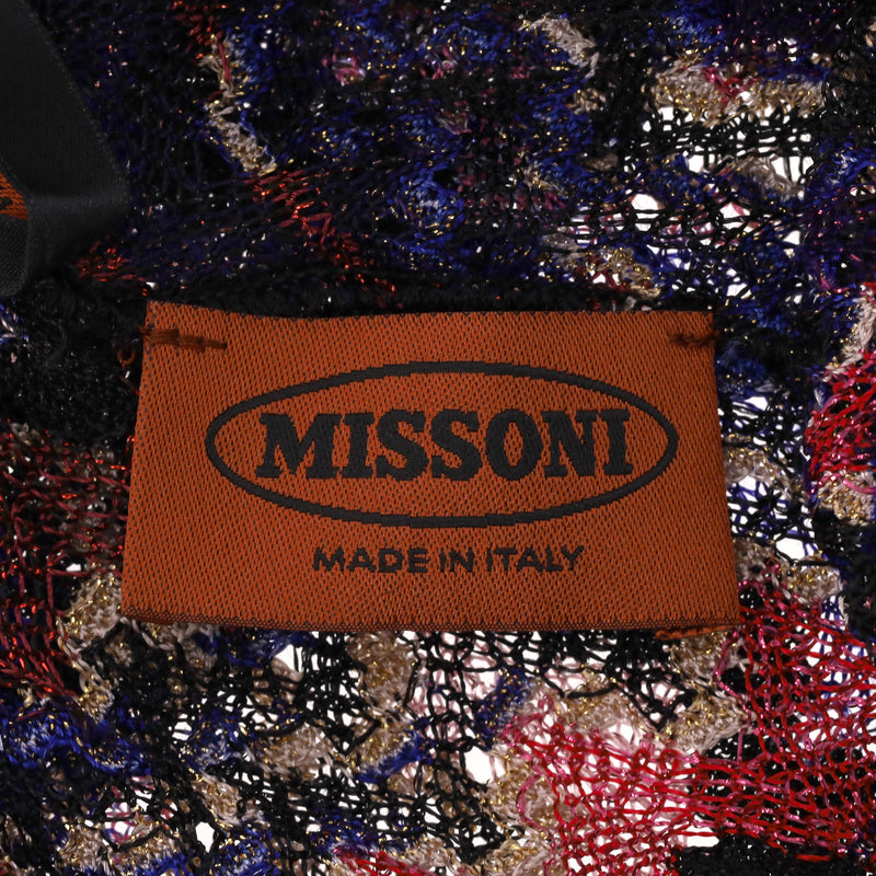 Missoni Zigzag Knitted Dress. Size 44IT
