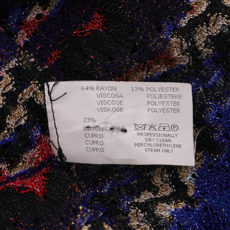 Missoni Zigzag Knitted Dress. Size 44IT