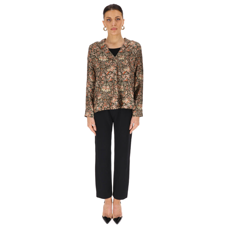 Momoni Silk Floral Top. Size 40IT