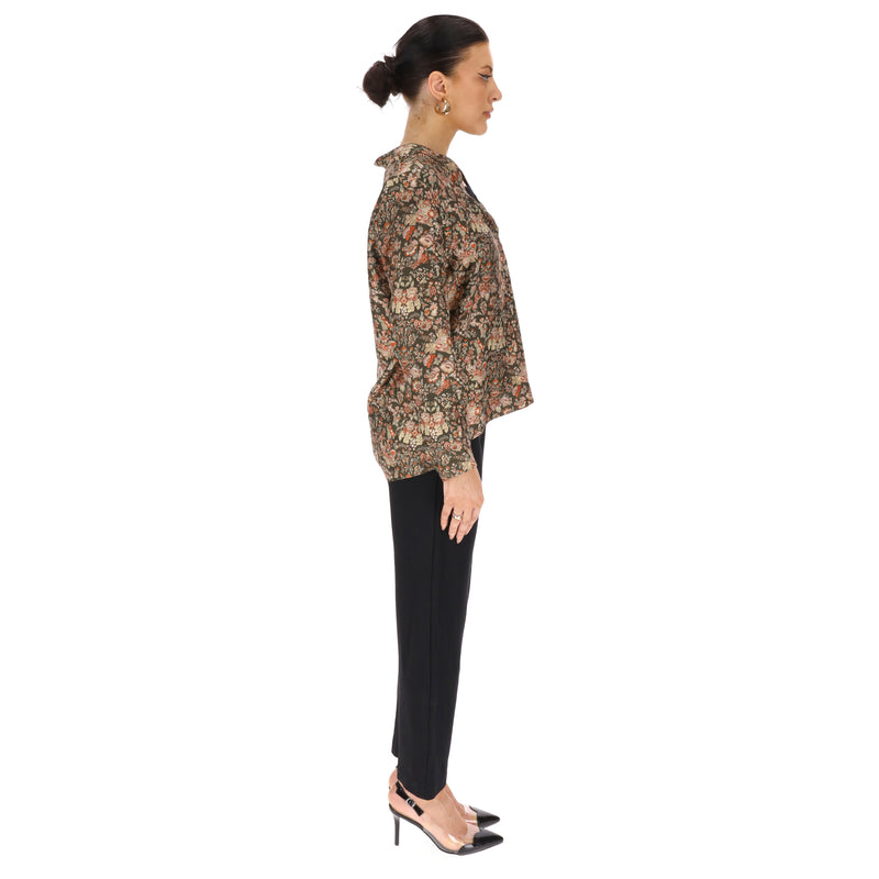 Momoni Silk Floral Top. Size 40IT