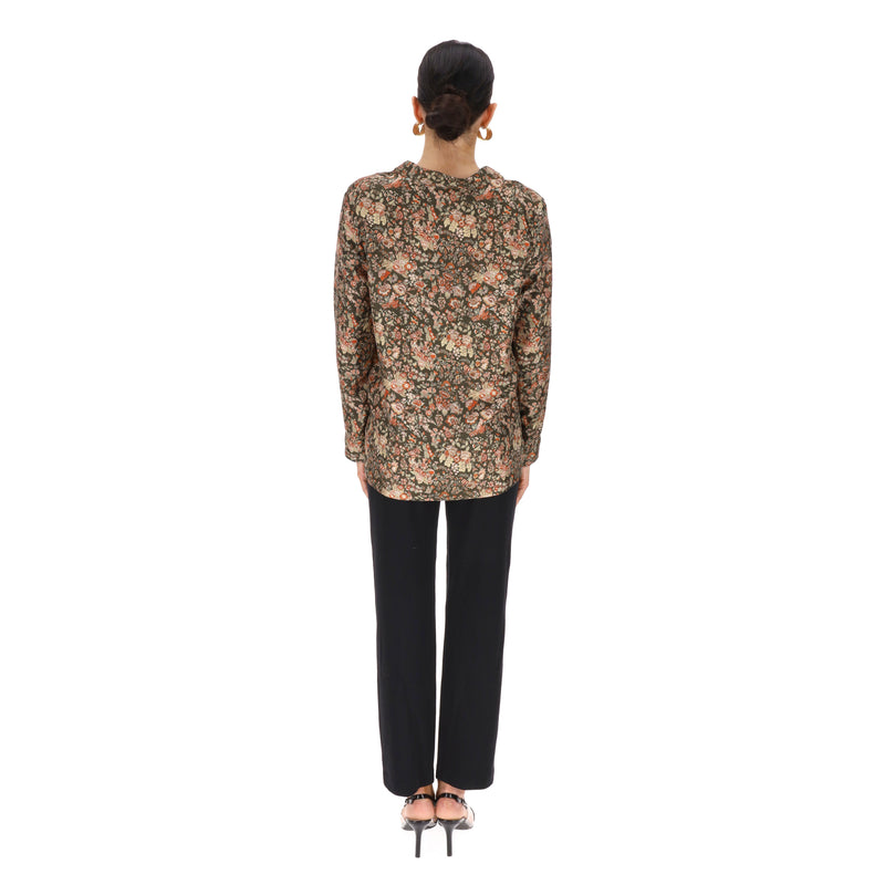 Momoni Silk Floral Top. Size 40IT