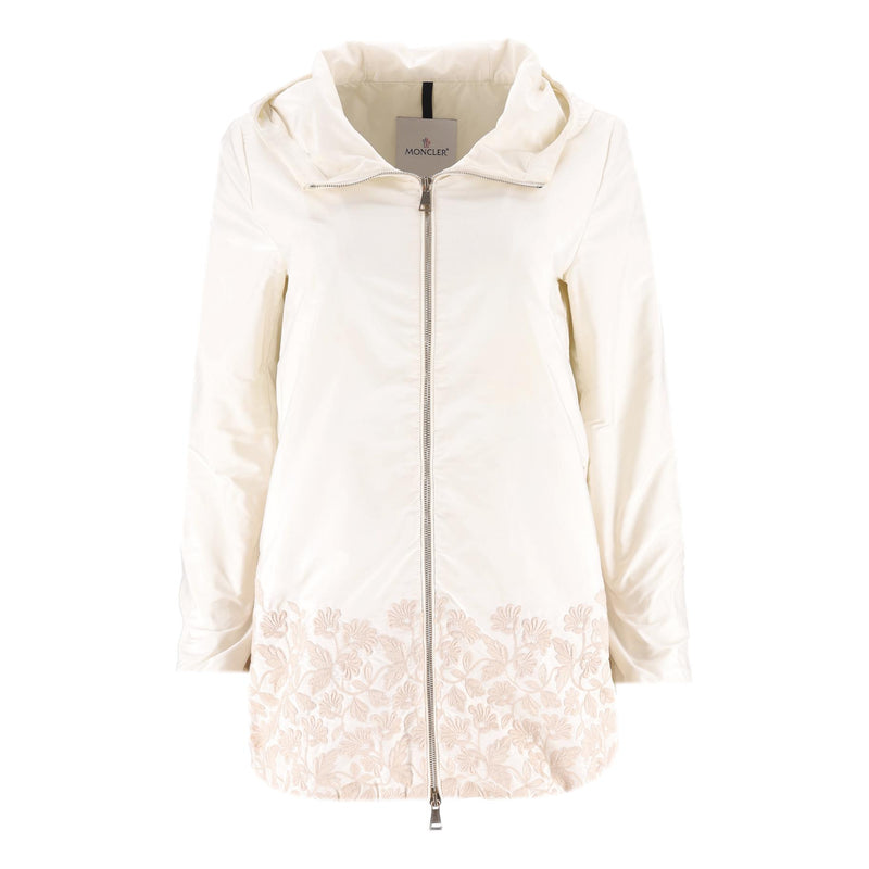 Moncler Jacket With A Floral Embroidery. Size 1
