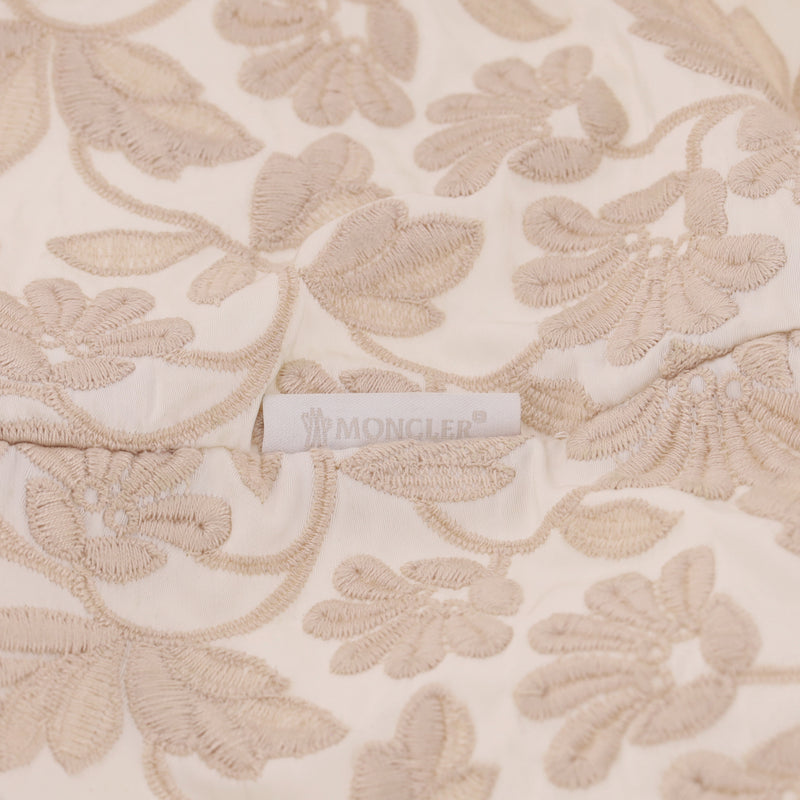 Moncler Jacket With A Floral Embroidery. Size 1