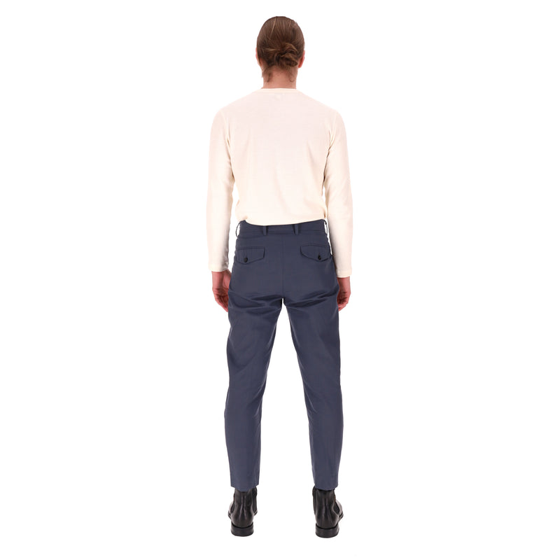 Mr P. Tapered Linen & Cotton Blend Trousers. Size 30