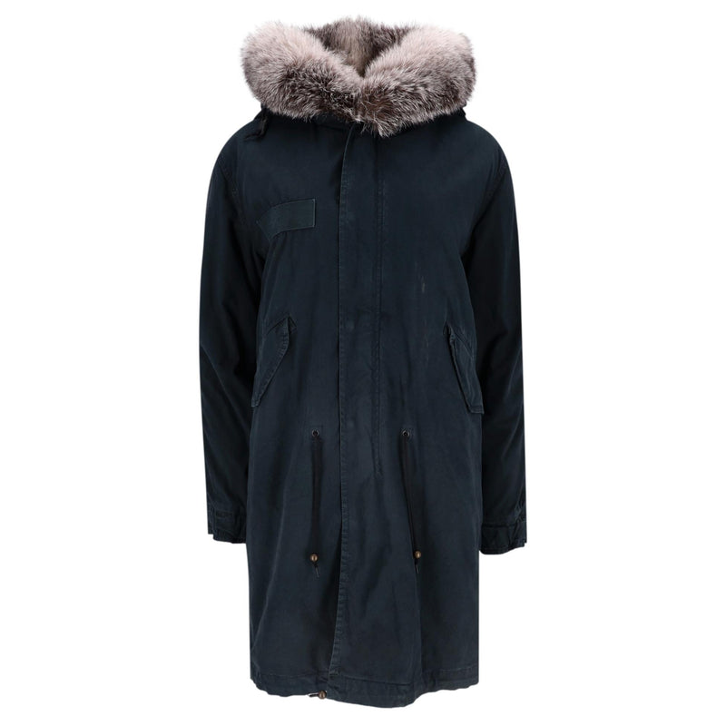 Mr & Mrs Fox Fur Lined Hooded Parka Coat/Jacket. Size XS