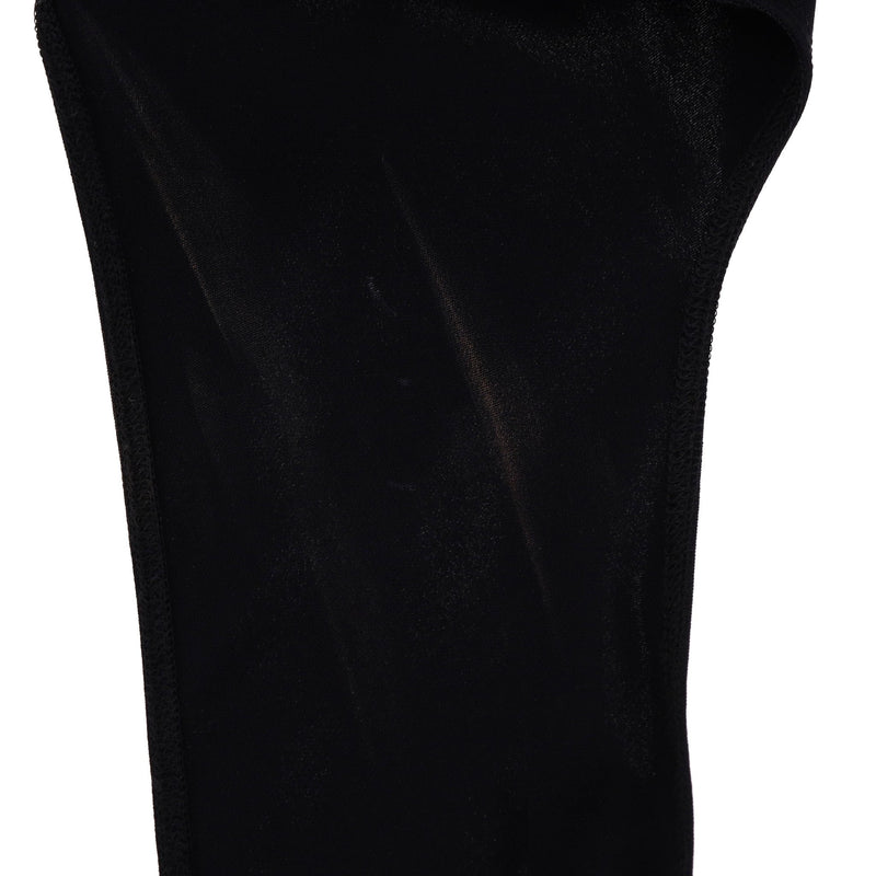 Mugler Asymmetric Cut-Out Neckline Bodycon Dress. Size 40FR