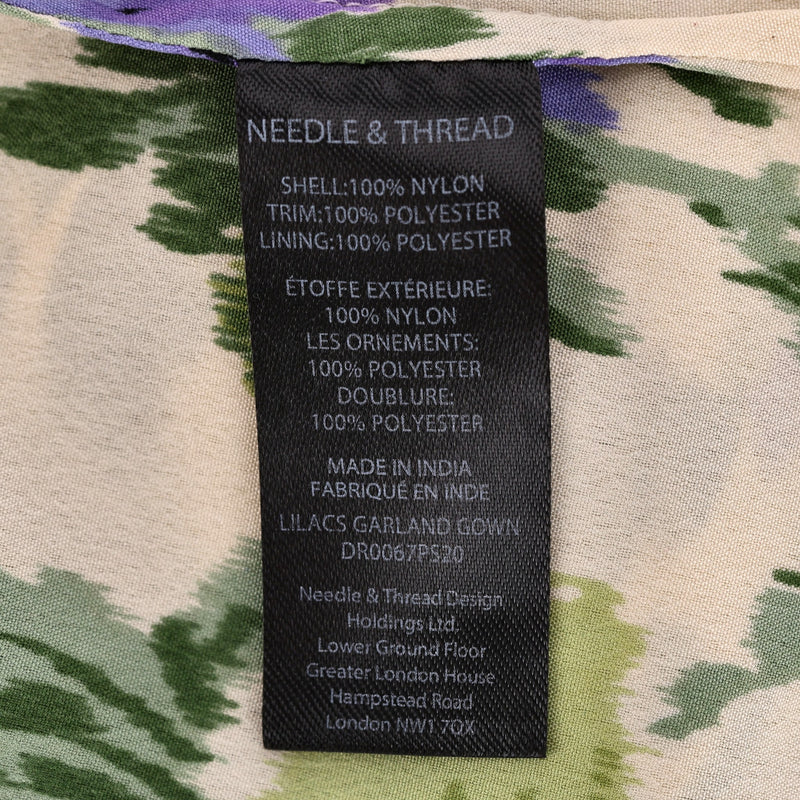Needle & Thread Floral Tulle Maxi Dress. Size 8UK