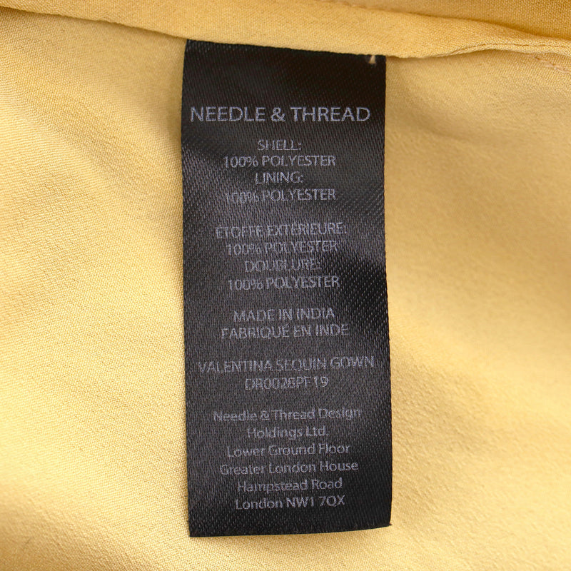 Needle & Thread Sequin Embellished Evening Dress/Gown. Size 10UK