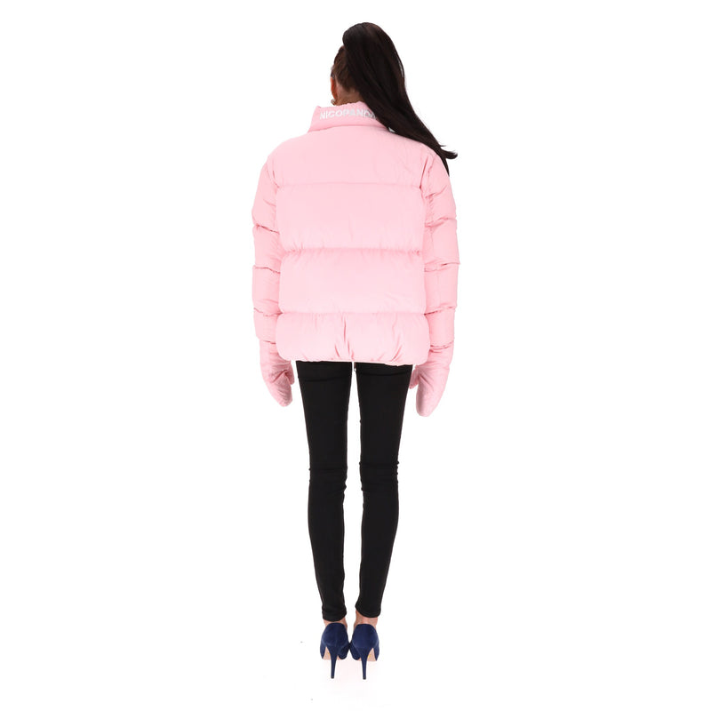 Nicopanda Uptown Puffer Down Jacket With Mittens. Size XS