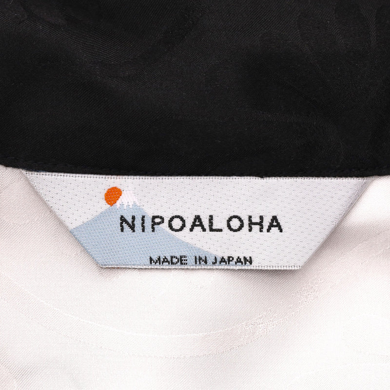 Nipoaloha Silk Jacquard Shirt. Size S
