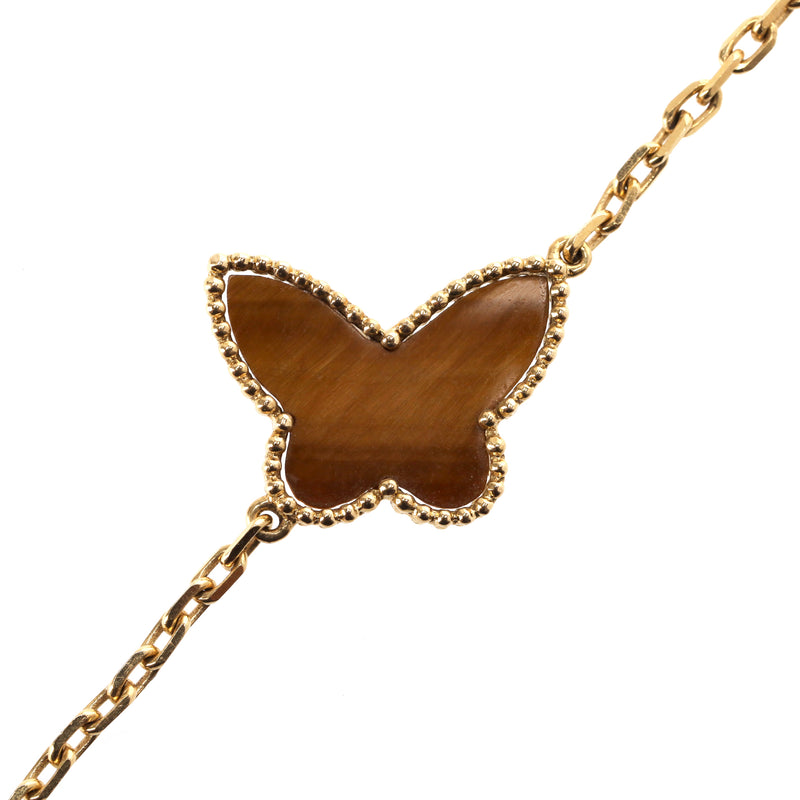 Custom Made - 12 Motif Long Necklace in 18K Yellow Gold
