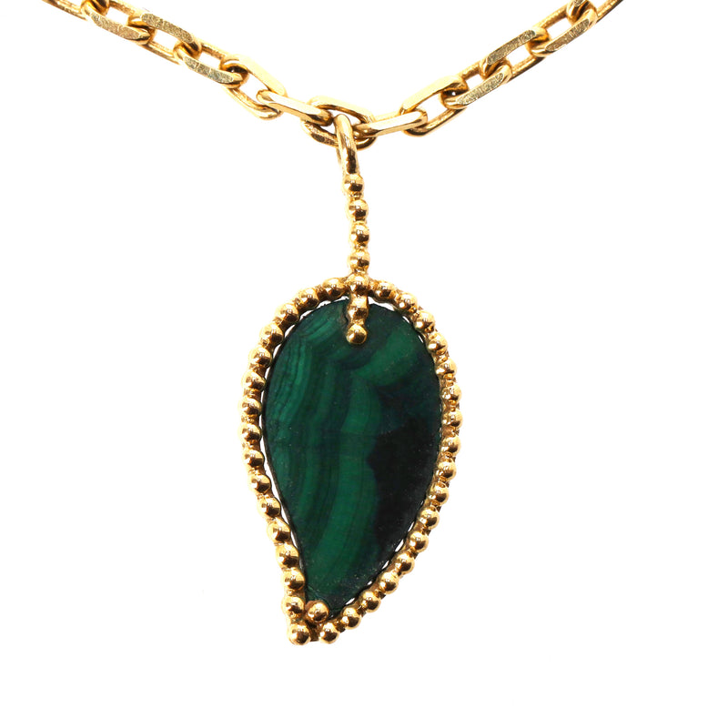 Custom Made - 12 Motif Long Necklace in 18K Yellow Gold