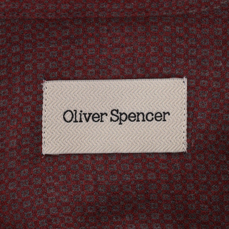 Oliver Spencer Cotton Classic Shirt. Size 14.5