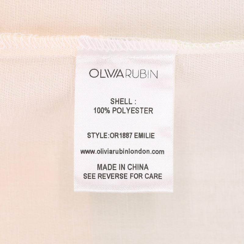 Olivia Rubin Shirred Striped A-Line Dress. Size 12UK