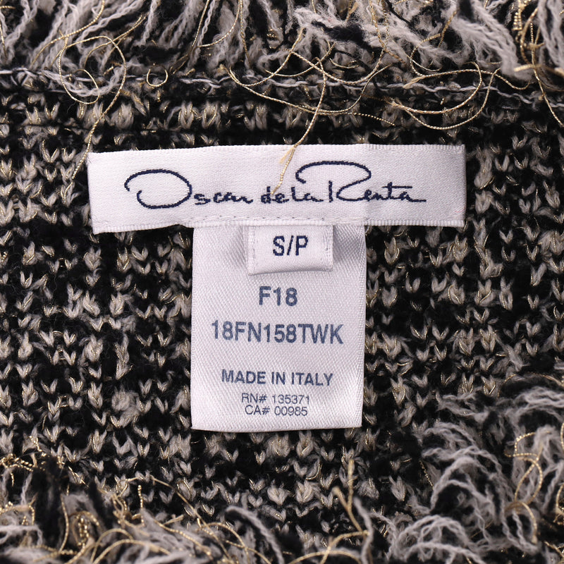 Oscar De La Renta Wool Boucle Dress & Jacket Two-Piece Set. Size S/M