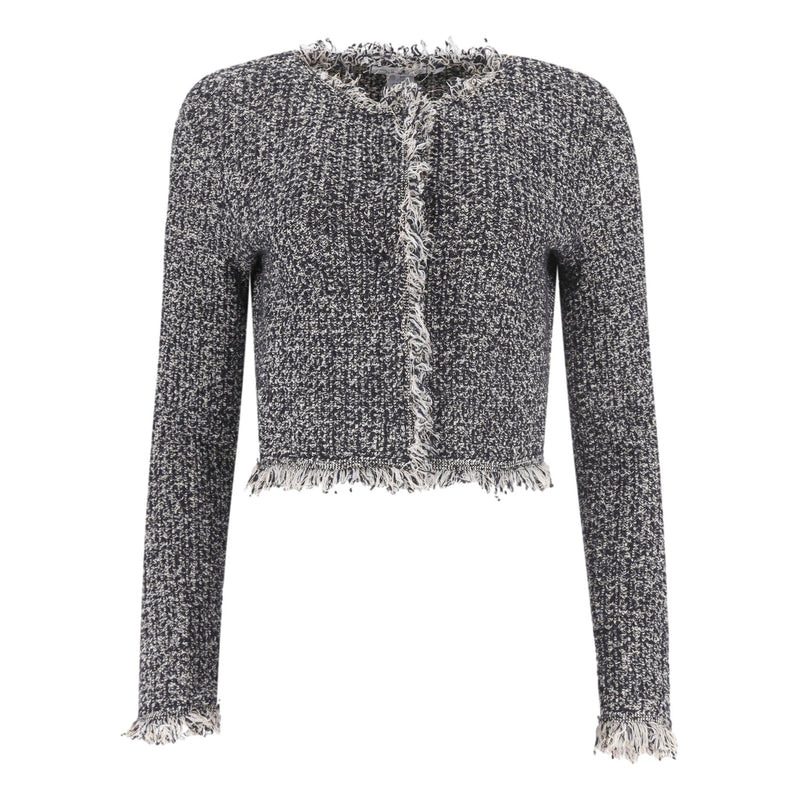 Oscar De La Renta Wool Boucle Dress & Jacket Two-Piece Set. Size S/M