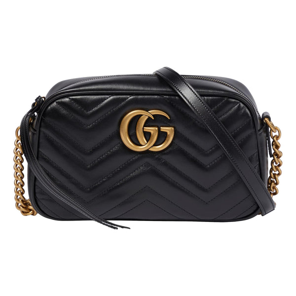Gucci GG Marmot Matelasse Leather Mini Camera Bag