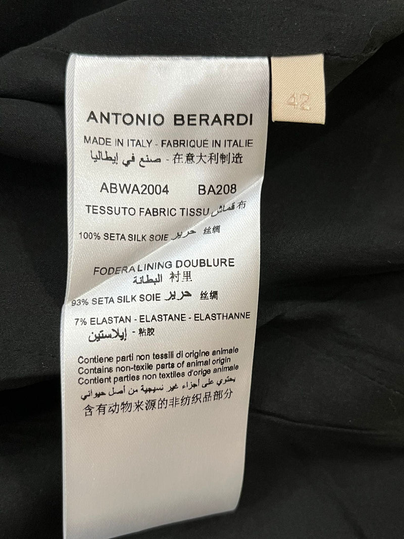 Antonio Beradi Silk Maxi Skirt. Size 42IT