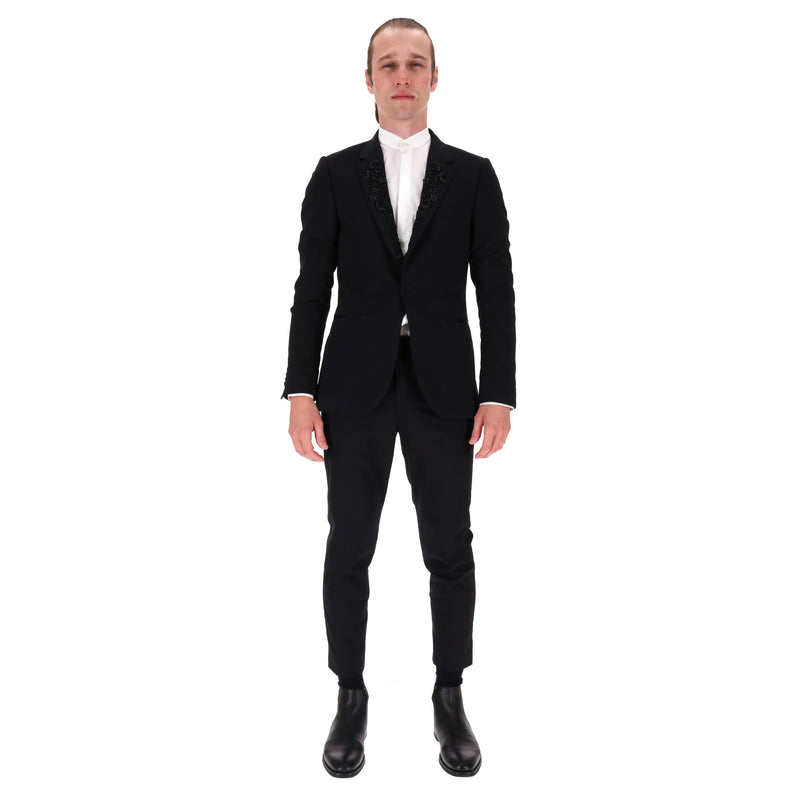 Paul Smith Beaded Wool Evening Suit. Size 36/30