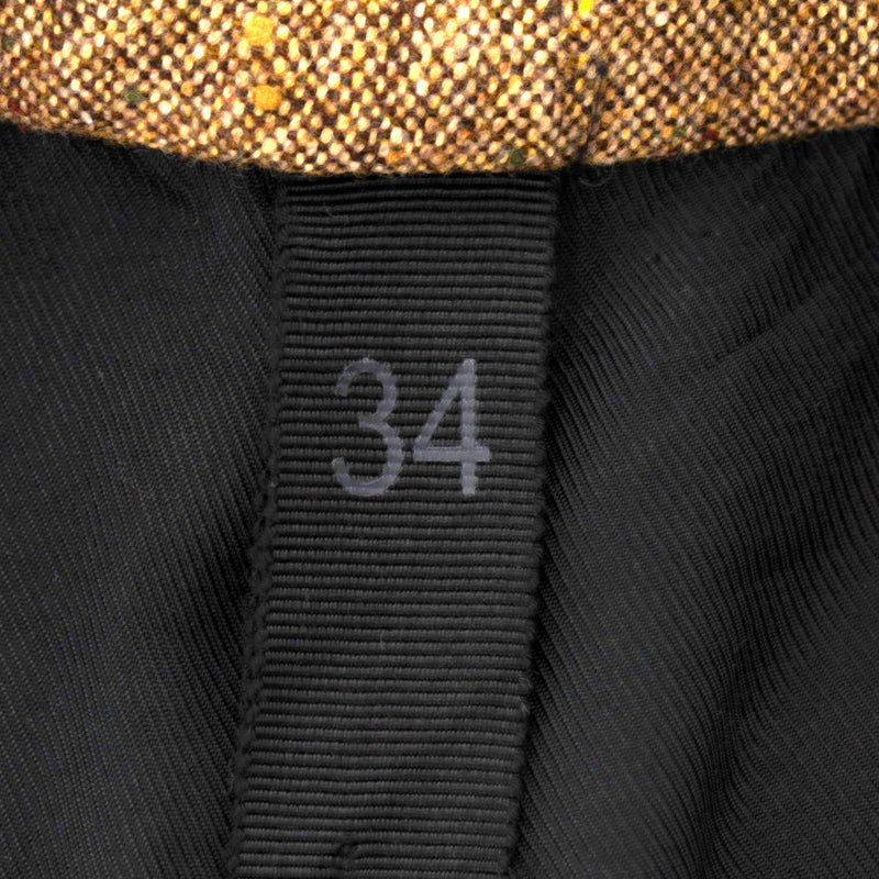 Petar Petrov Single-Breasted Tweed Wool Blazer.Size 34