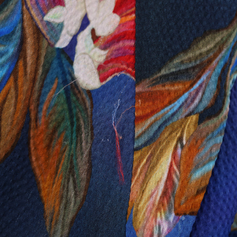 Peter Pilotto Floral Print Wrap Silk Dress. Size 10UK