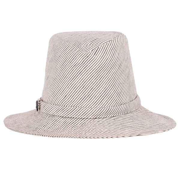 Philip Treacy Linen Hat