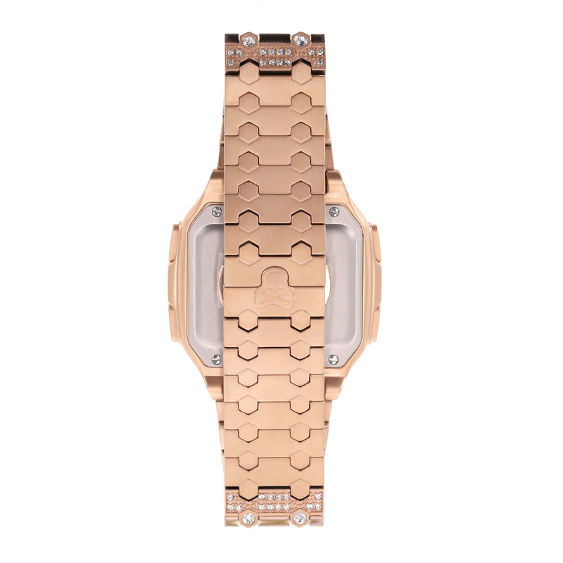 Philipp Plein Hyper Shock Stainless Steel & Crystal Watch In Rose Gold