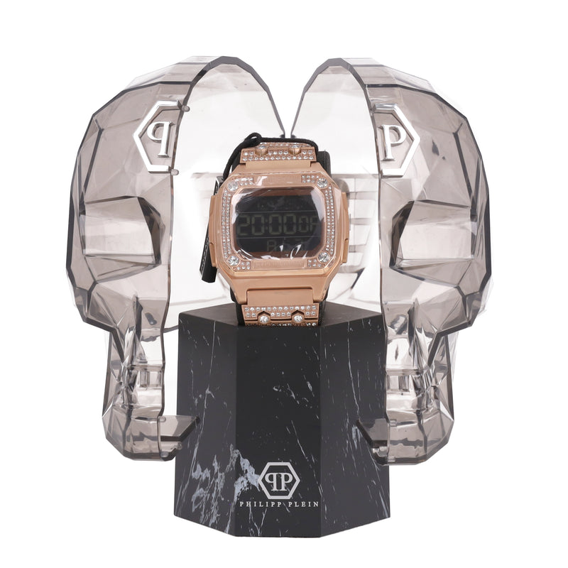 Philipp Plein Hyper Shock Stainless Steel & Crystal Watch In Rose Gold