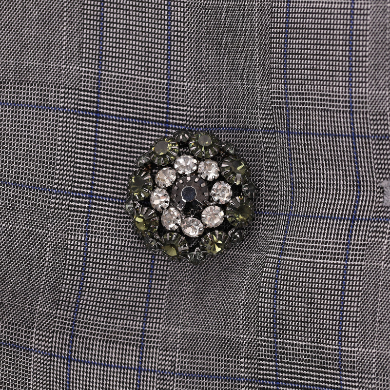 Pinko Wool Blend Prince Of Wales Blazer Dress. Size 44IT
