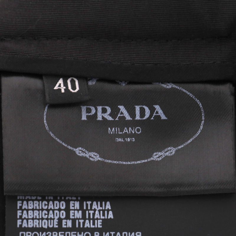 Prada Sequin Wide-Leg Trousers. Size 40IT