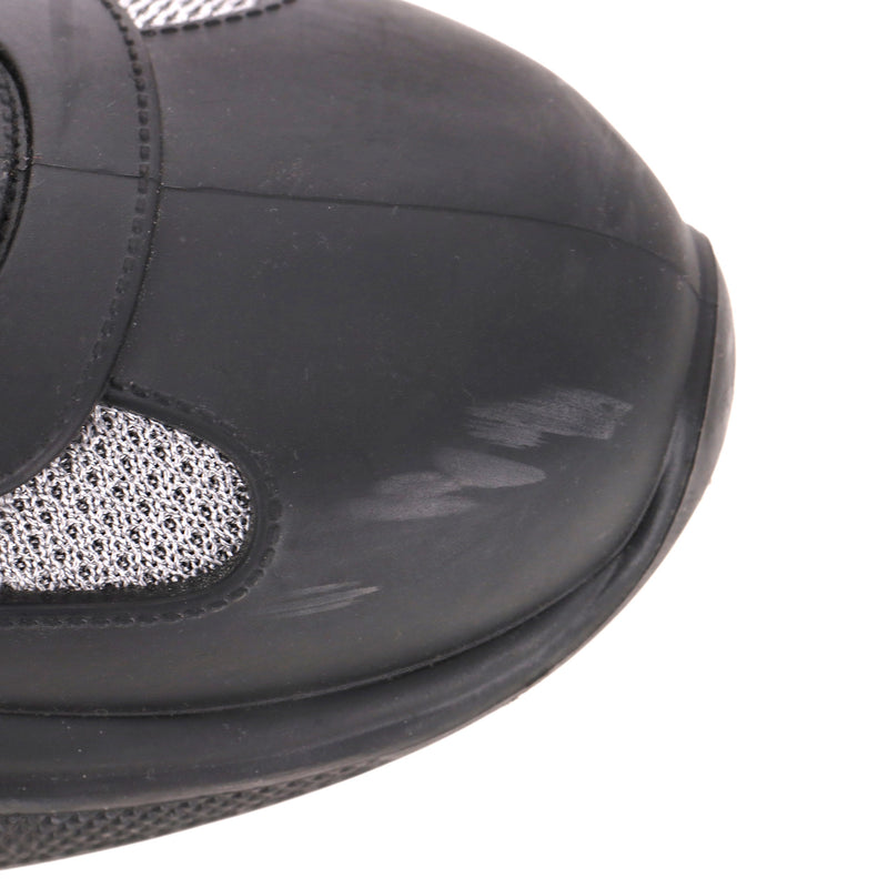 Prada America's Cup Rubber & Mesh Sneakers. Size 43