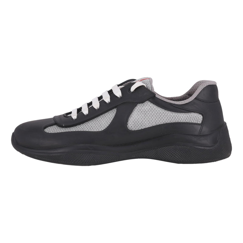 Prada America's Cup Rubber & Mesh Sneakers. Size 43